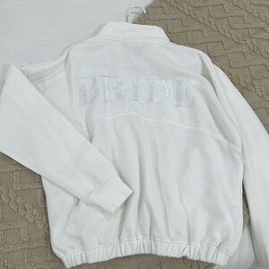 Six Stories White Bride Sweatshirt